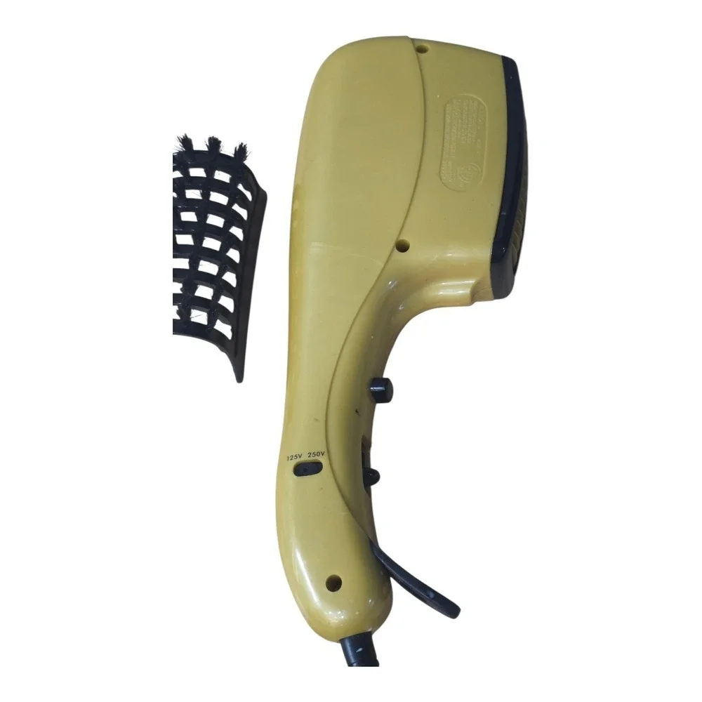 Andis Ionic Ceramic Hair Dryer Dual Voltage Gold with Brush Attachment - Picture 3 of 9